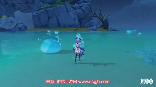 原神止水之潘键纹位置图-止水之潘键纹水下解密流程