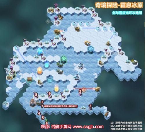 剑与远征霜息冰原攻略-霜息冰原主神试炼36路线图
