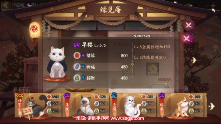 阴阳师喵缘小街猫咪如何选-喵缘小街猫咪最佳选择思路