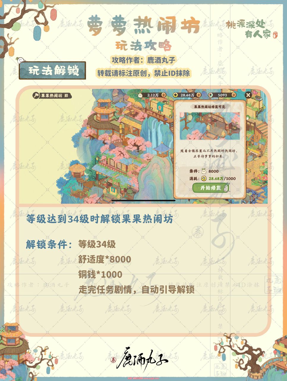 桃源深处有人家果果热闹坊有什么用(果果热闹坊作用说明)