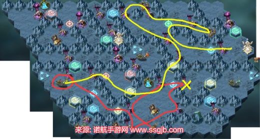 剑与远征上古神庙攻略路线-上古神庙通关路线图解