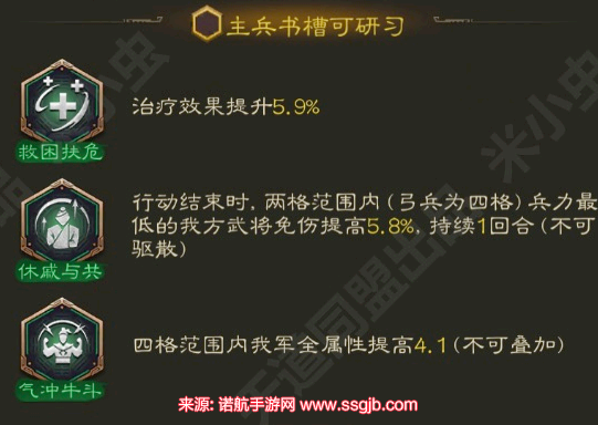 《三国志战棋版》S3其徐如林兵书介绍一览