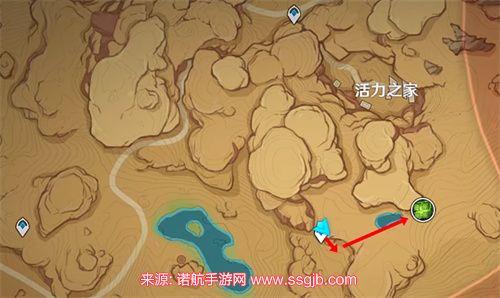 原神无相之草在哪个位置 无相之草大地图入口位置图