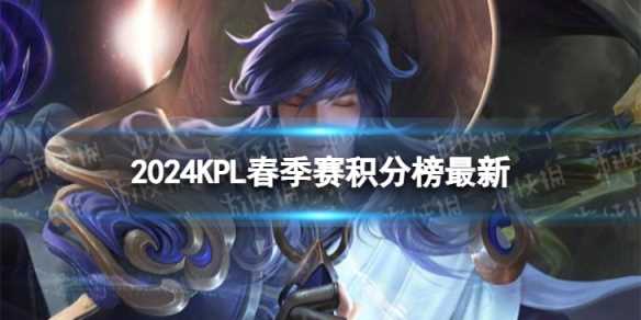 2024KPL春季赛积分榜最新