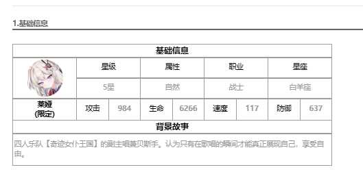 《第七史诗》莱娅怎么样
