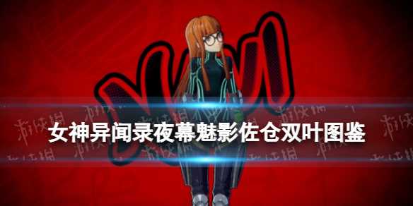 《女神异闻录夜幕魅影》佐仓双叶图鉴-女神异闻录佐仓双叶素材