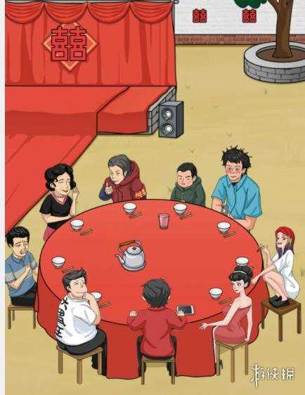 文字找茬大师农村吃席攻略