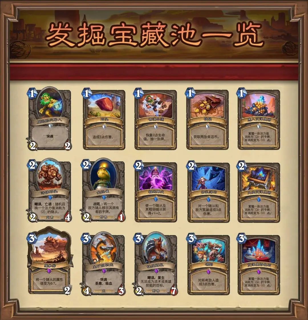 《炉石传说》发掘机制介绍
