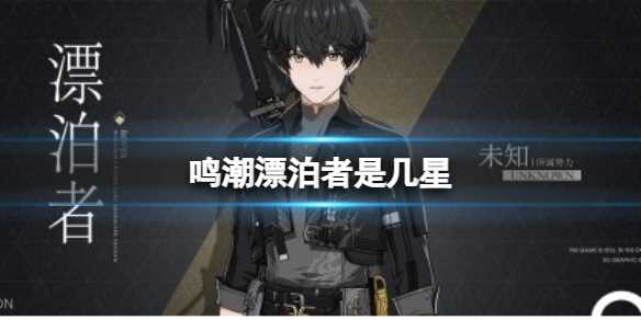 鸣潮漂泊者星级介绍-鸣潮漂泊者湮灭