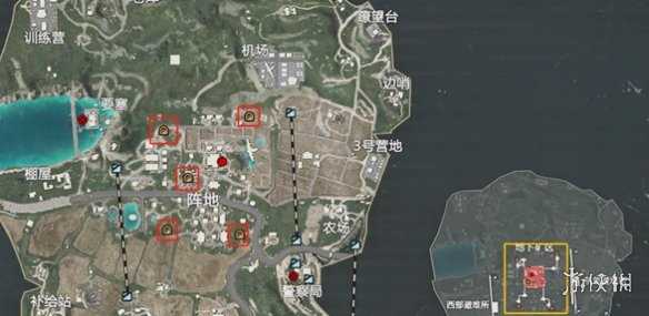 和平精英地铁逃生辐射区位置分享