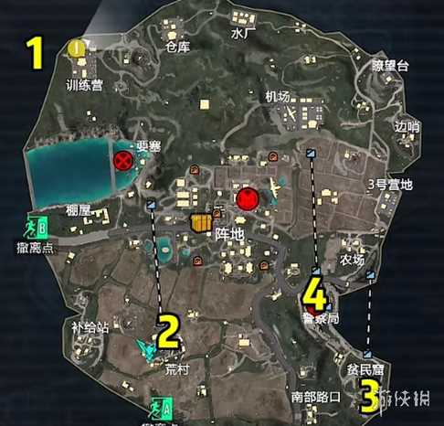 和平精英地铁逃生文件柜位置分享