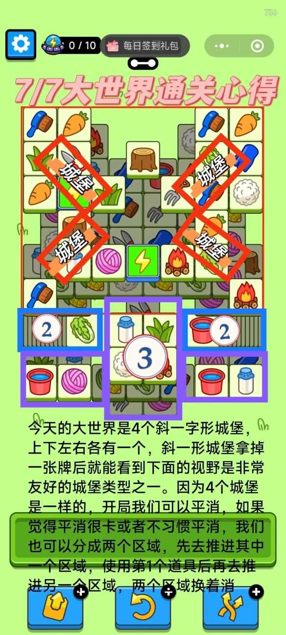 羊了个羊7月7日攻略